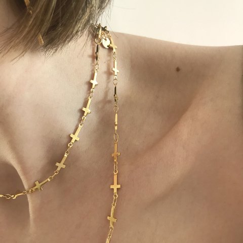 Crucifix Haç Zincir