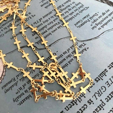 Crucifix Haç Zincir