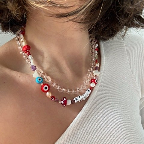 Diana Kırmızı Orman Kolye