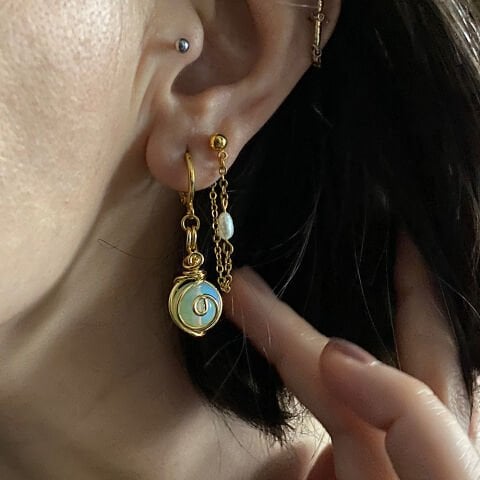Opalino Minimal Küpe