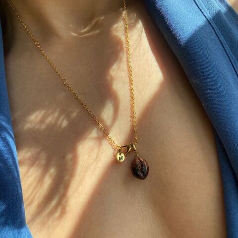 Kahve Çekirdeği Kolye