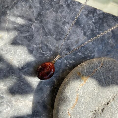 Kahve Çekirdeği Kolye