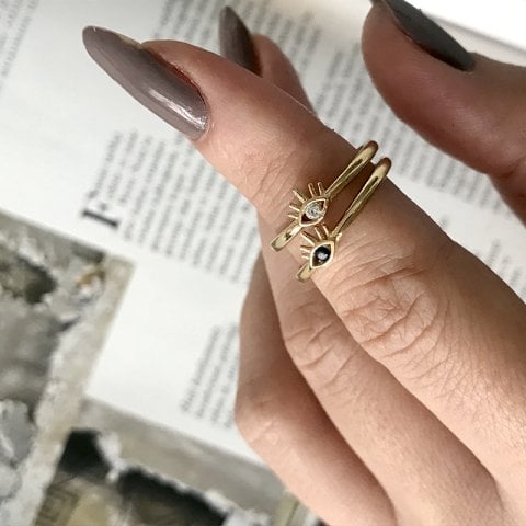 Minimal Göz Yüzük