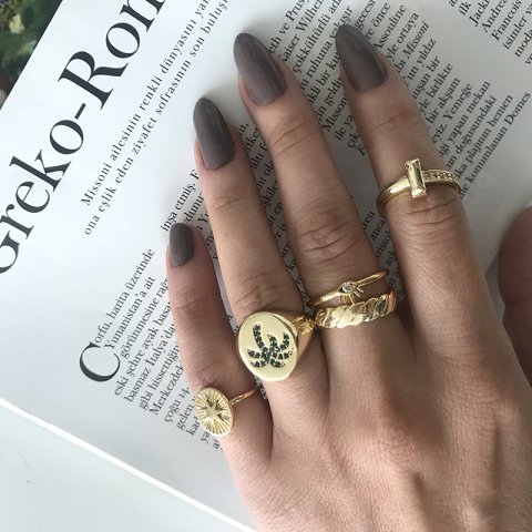 Minimal Göz Yüzük