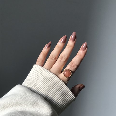 Karnelyan Fasetli Doğal Taş Yüzük