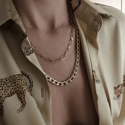 Özel Alaşım Zincir Kolye