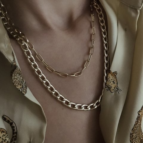 Özel Alaşım Zincir Kolye