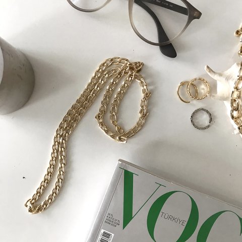 Özel Alaşım Zincir Kolye