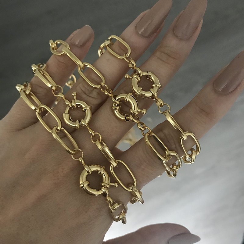 Gemici Klipsli Kalın Zincir