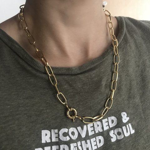 Gemici Klipsli Kalın Zincir