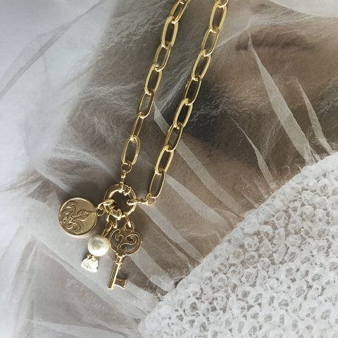 Hurly Burly Key Anahtar Kolye