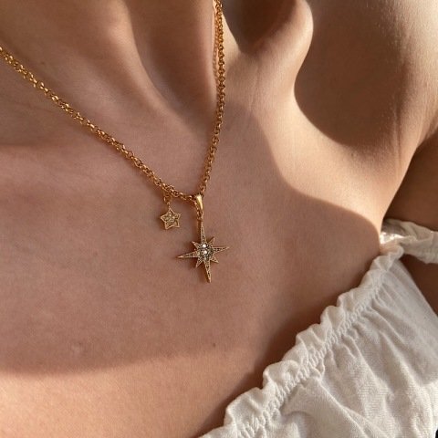 Kuzey Yıldızı Kolye