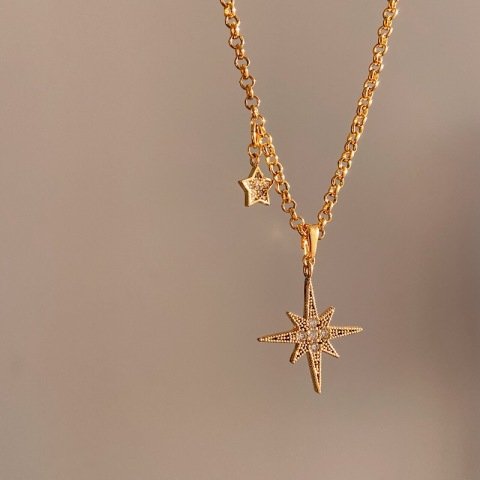 Kuzey Yıldızı Kolye