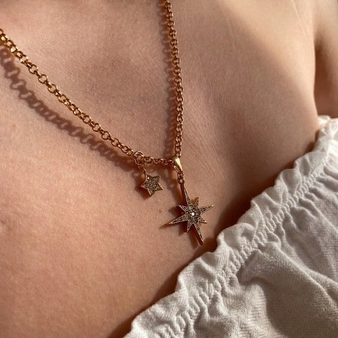 Kuzey Yıldızı Kolye