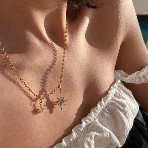 Kuzey Yıldızı Kolye