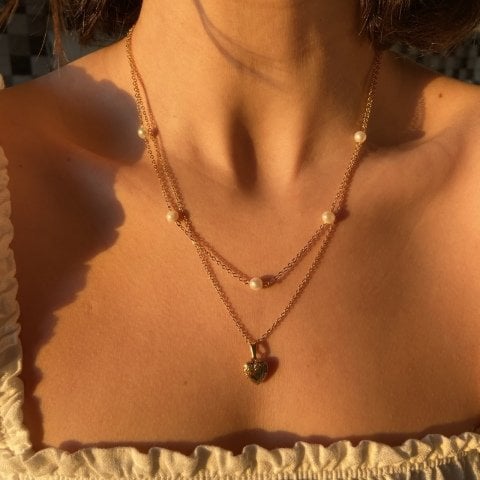 Minimal Vintage Hatıra Kolye