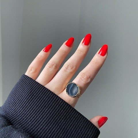 NORWAY 3 Siyah Agat Taşı Yüzük