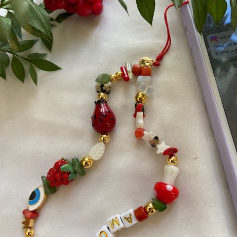 Lady Bird Uğurlu Telefon Askısı