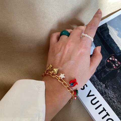 Yeni Yıl Aşk Charm Bileklik