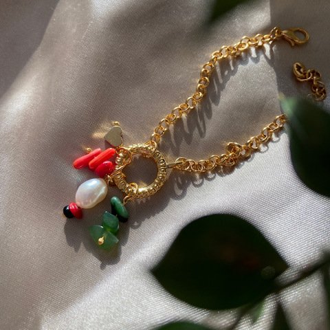 Yeni Yıl Halka Charm Bileklik