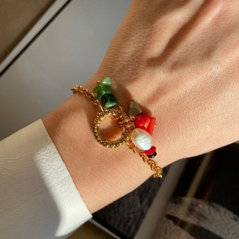 Yeni Yıl Halka Charm Bileklik