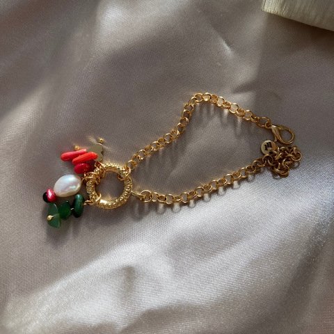 Yeni Yıl Halka Charm Bileklik