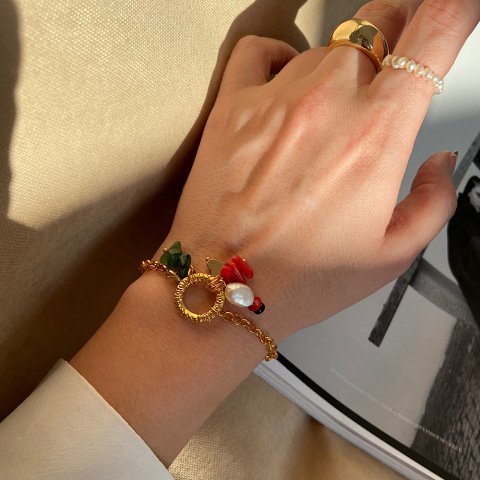 Yeni Yıl Halka Charm Bileklik