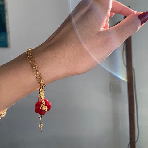 Flower Love İkili Set Bileklik