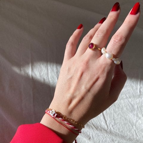 Harfli İkili Şans Bileklik Set