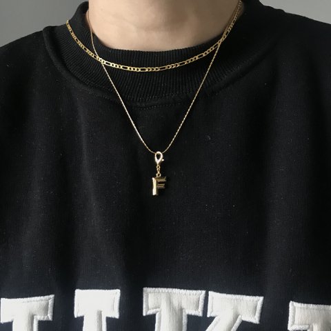 Harf Kolye Ucu Charm