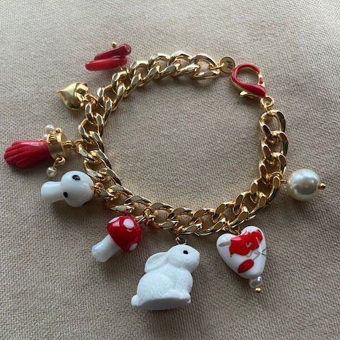 Sexy Bunny Charm Bileklik
