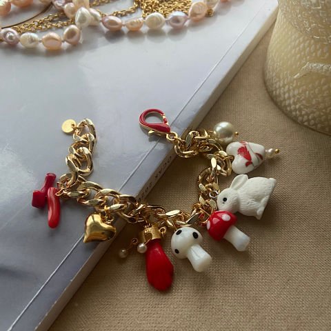 Sexy Bunny Charm Bileklik