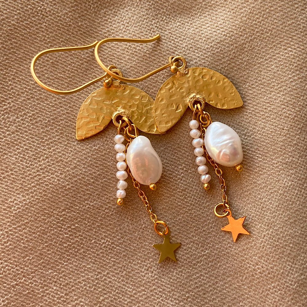 Ambrosia İncili Küpe