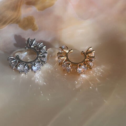 Çember Taşlı Earcuff