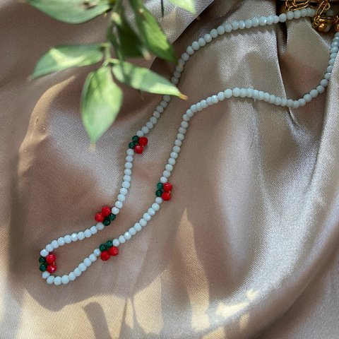 Cherry Kiss Mint Kiraz Kolye