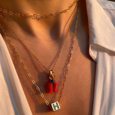 Kalp Zincir Choker