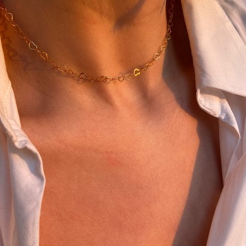 Kalp Zincir Choker