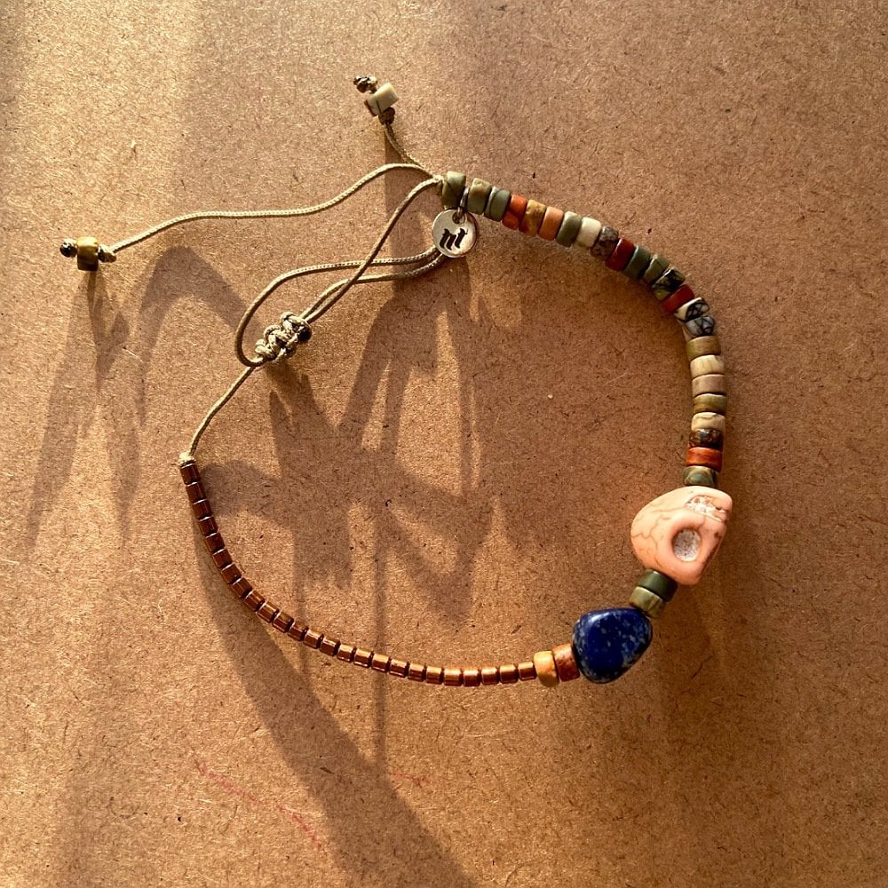 Salmon Skull Erkek Bileklik