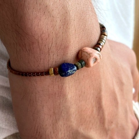 Salmon Skull Erkek Bileklik