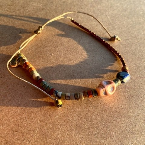 Salmon Skull Erkek Bileklik