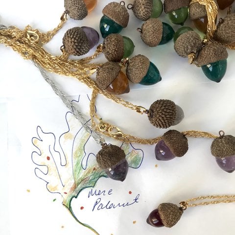 Meşe Palamudu Kolye