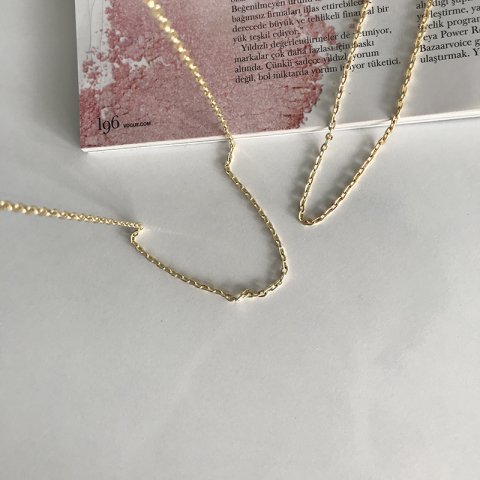 Light Gold Tonunda Klasik Zincir