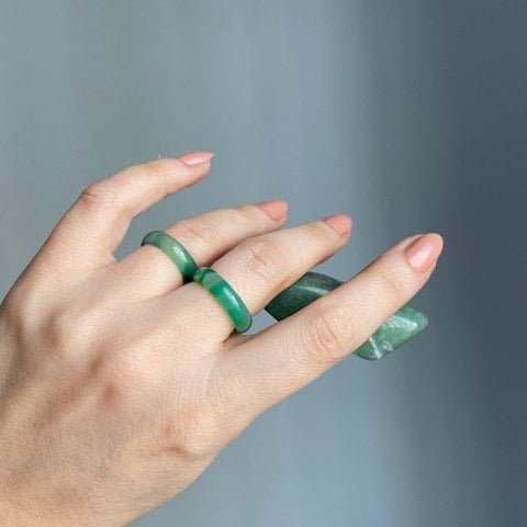 Aventurin Taş Yüzük