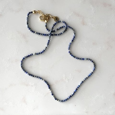 Lapis Lazuli Minimal Kolye