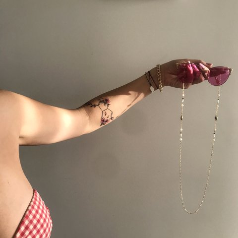 Mine Gözlü Gözlük Zinciri