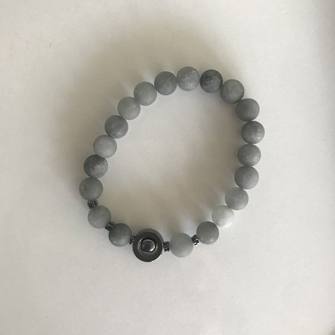 Dumanlı Kuvars Hematit Bileklik