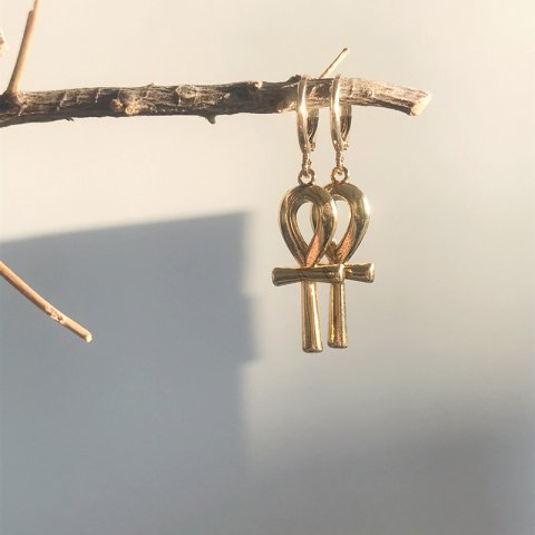 Ankh Basic Küpe