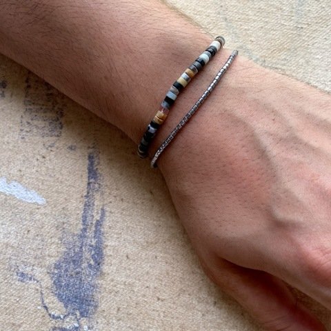 Jasper Doğal Taş Erkek Bileklik