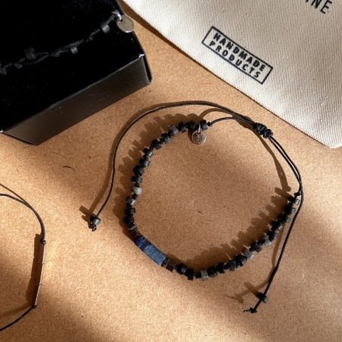 Lapis Lazuli Blok Erkek Bileklik