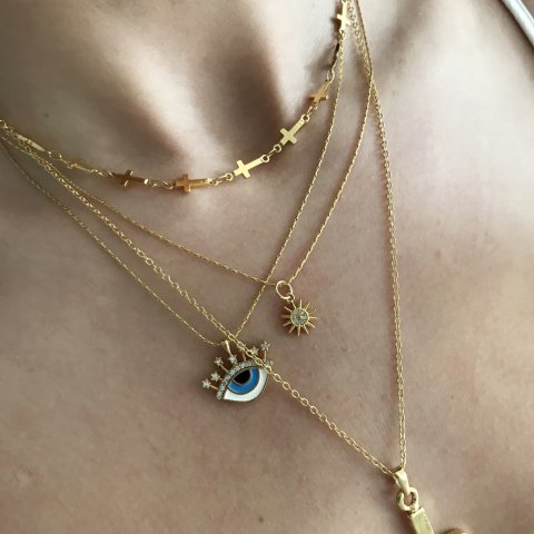 Stary Eye Gold Kolye